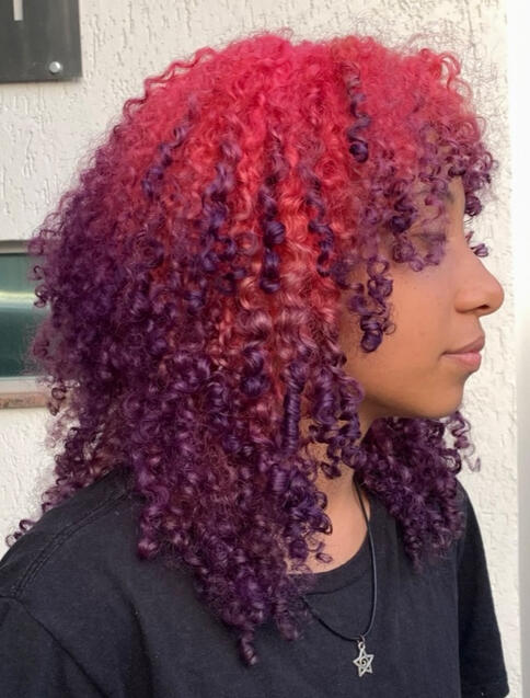degradê rosa + roxo degradê rosa + roxo